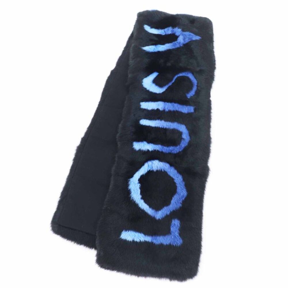 Louis Vuitton Echarpe LV Neon Rabbit Cashmere Wool Scarf - Picture 3 of 10